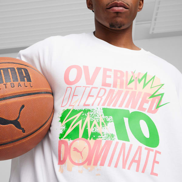 Playera de básquetbol para hombre The Future Is Scoot, PUMA White, extralarge